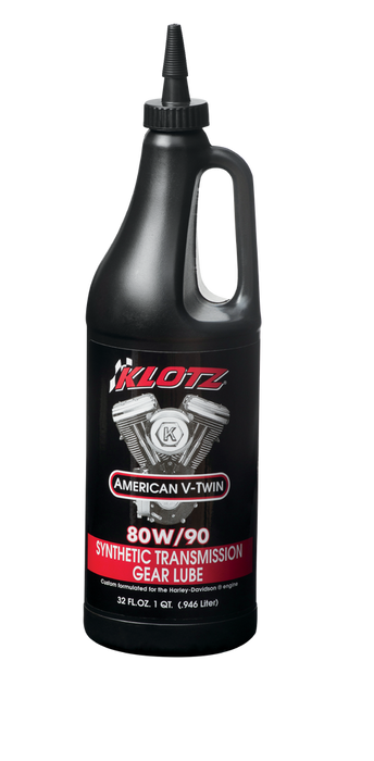 Klotz Oil 842-0061 KH-GL90 AMERICAN V-TWIN TRANS LUBE 80W90 32 FL OZ