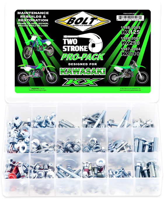 Bolt Propack Kawasaki KX 2 STK Kawasaki KX125/250/500 - KXPP-2STK Kawasaki Dirt Bikes 1988-2005
