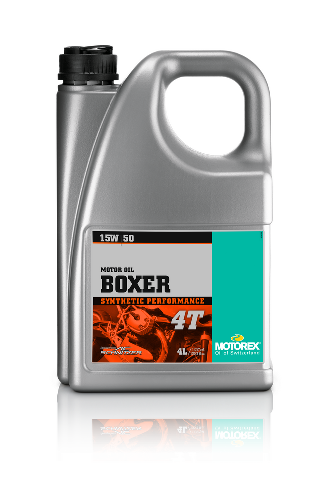 Motorex 580-0246 300273 BOXER 4T 15W50 4L