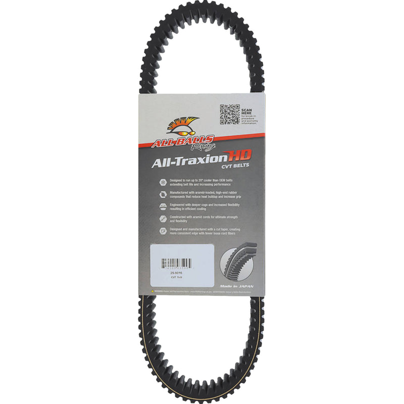 All Balls All-Traxion Belt - 25-9016 Can-Am UTVs 2016-2025