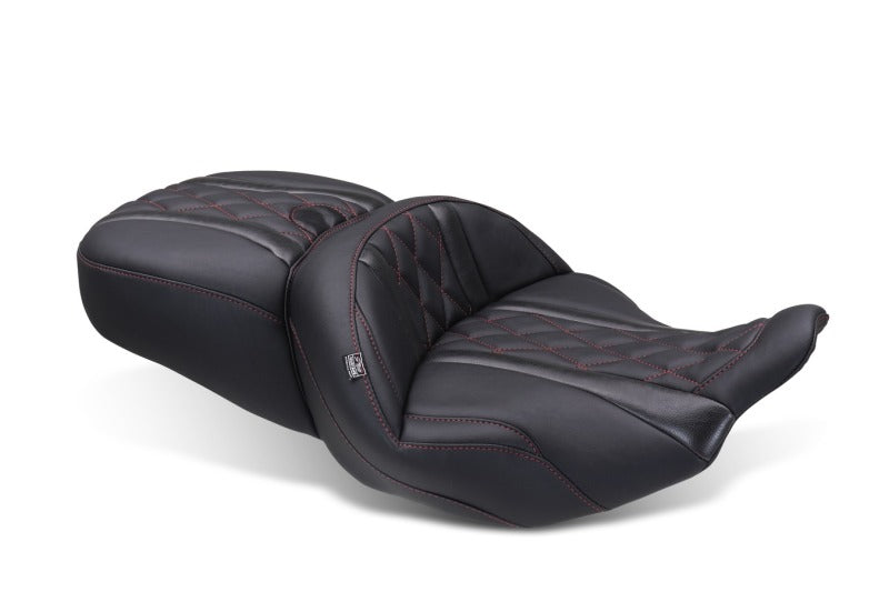Mustang Motorcycle 89411DC Mustang 23-25 Harley CVO Road Glide (st) Super Touring Standard Reach One-piece, 2 UP Black - User 1