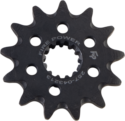 Fire Power Front CS Sprocket Steel 13T - FPC-432-13-1 For Suzuki QuadRacer 1985-1992 | Kawasaki 400 / KLX400R 2003