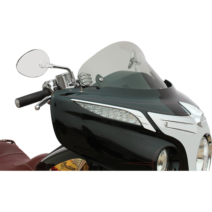 KLOCK WERKS 2312-0261 KWW-04-0039 Flare™ Indian Windshield Flare™ Windshield - 10" - Short - Tinted - Chief