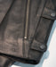 Leather detail of the 12 Gauge Vest