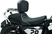 Kuryakyn 7097 Fixed Mounts Multi-purpose Driver & Passenger Backrest 04-22 XL Models Chrome - User 1