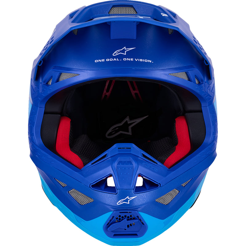 ALPINESTARS Supertech M10 Flood MIPS® Helmet - Blue/Black Carbon