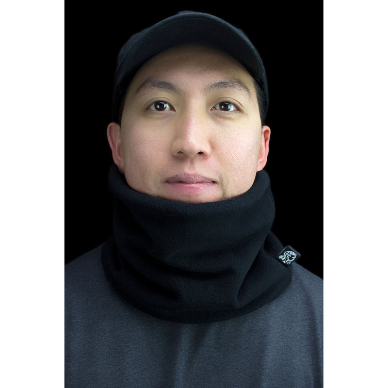 ZAN HEADGEAR 2502-0058 WFMFN114 Microfleece Neck Gaiter black