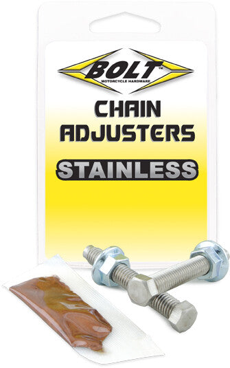 Bolt Chain Adjuster - 2006-CH For Yamaha Dirt Bikes 1998-2018 | Kawasaki Dirt Bikes 2003-2018 | Suzuki RM 125 / RM 250 / RMZ 250 / RMZ 450 2000-2018