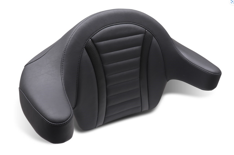 Mustang Deluxe Touring Backrest - 88403 For Harley Touring 2023-2026