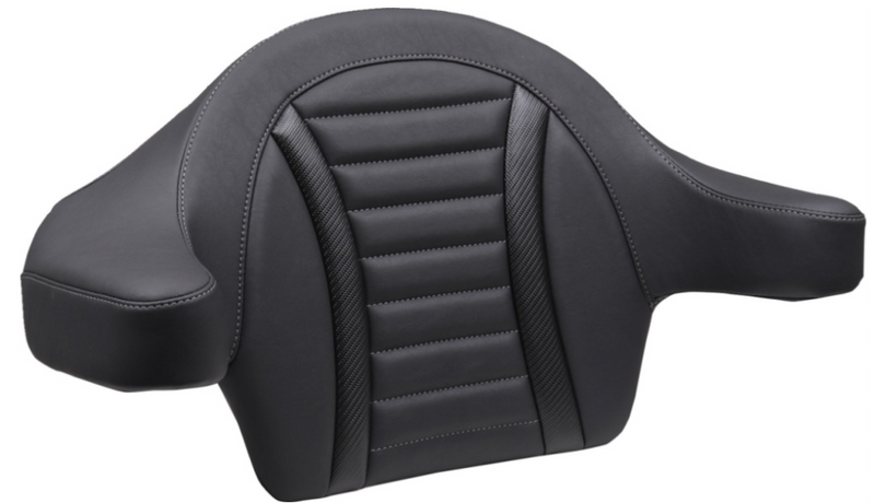 Mustang Deluxe Touring Backrest - 88403GM For Harley Touring 2023-2026
