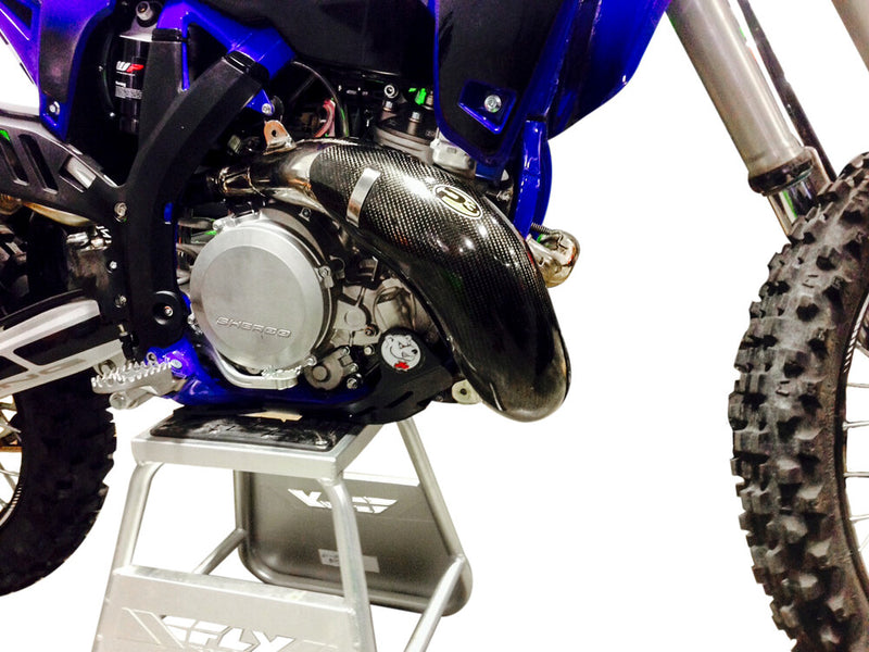 P3 Pipe Guard Carbon Fiber - 104560 Sherco Dirt Bikes 2014-2021