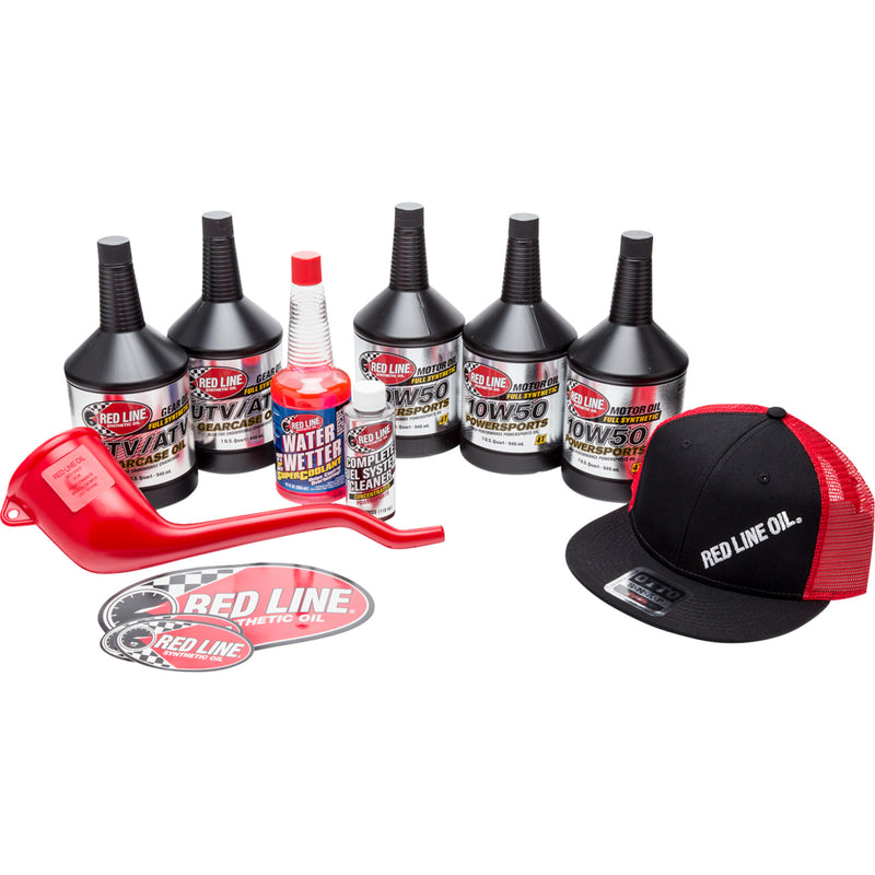 RED LINE SYNTHETIC OIL 3601-1031 90220 UTV/ATV Powerpack 10w50