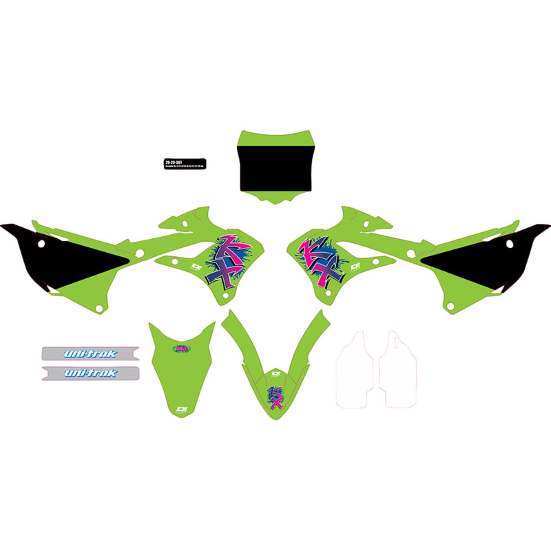 D'cor Visuals Graphic Kit - 20-20-361 Kawasaki KX 112 / KX 85 2022-2025