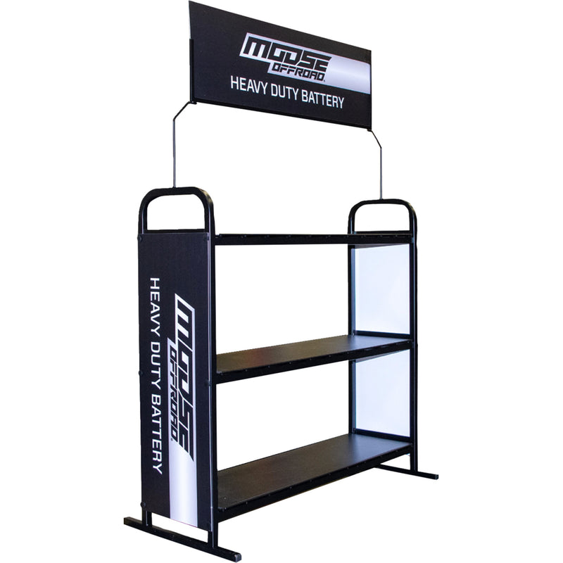 MOOSE OFFROAD 9903-0847 YUA900RACK BATTERY DISPLAY MOOSE