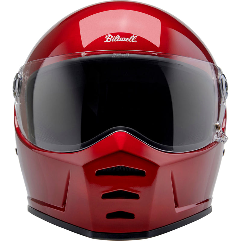 BILTWELL Lane Splitter 22.06 Helmet Metallic - Cherry Red