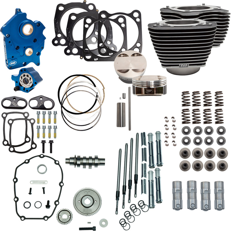 S&S Cycle Performance Kit Power Package - 310-1104D For Harley Motorcycles 2017-2026