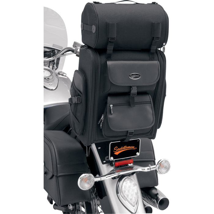 SADDLEMEN 3515-0080 3515-0080 S2200E Expandable Sissy Bar Bag