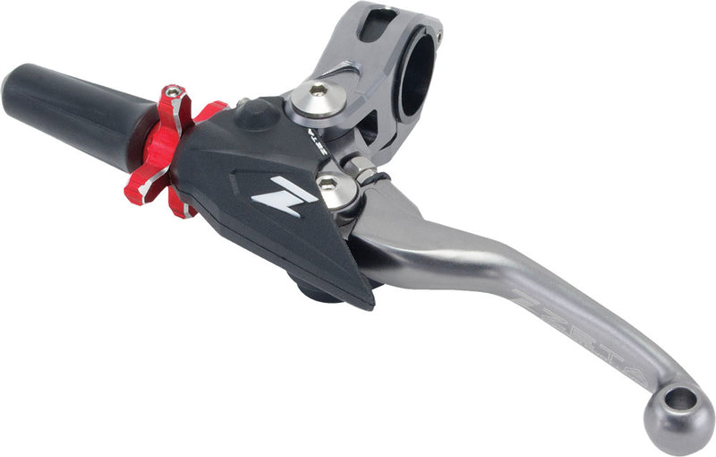 Zeta Pivot Perch FP 3-Finger Titanium RED - ZE43-2310 For Yamaha Dirt Bikes 1998-2016 | Honda CR 125 / CR 250 / CRF 450 / CRF 250 2000-2016