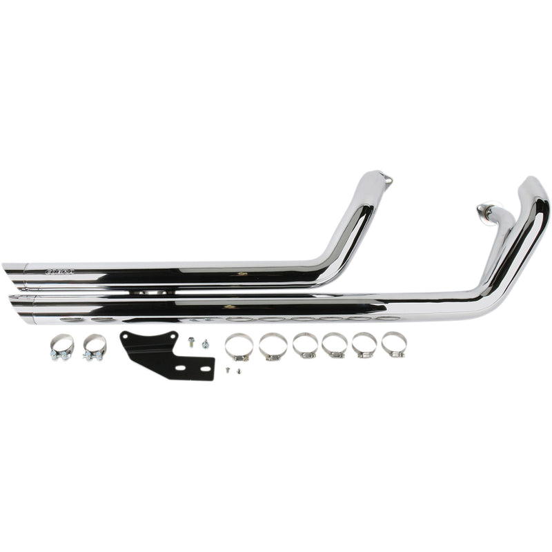 Cobra Streetrod 2-Into-2 Exhaust System - 1911 Honda VT750C2 Shadow Spirit / VT750C Shadow Aero / VT750C2B Shadow Phantom 2007-2016