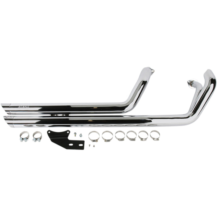 COBRA 1810-0872 1911 Streetrod Slashdown Exhaust System Streetrod Slashdown Exhaust