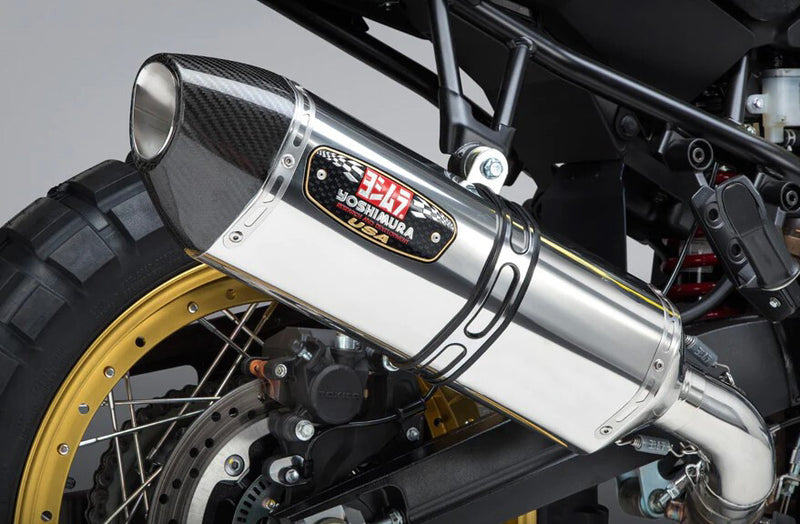 Yoshimura Street EX R77 Slip-ON V-Strom 1000 - 11631E0520 Suzuki 1000 Strom / 1000A Strom 2014-2016
