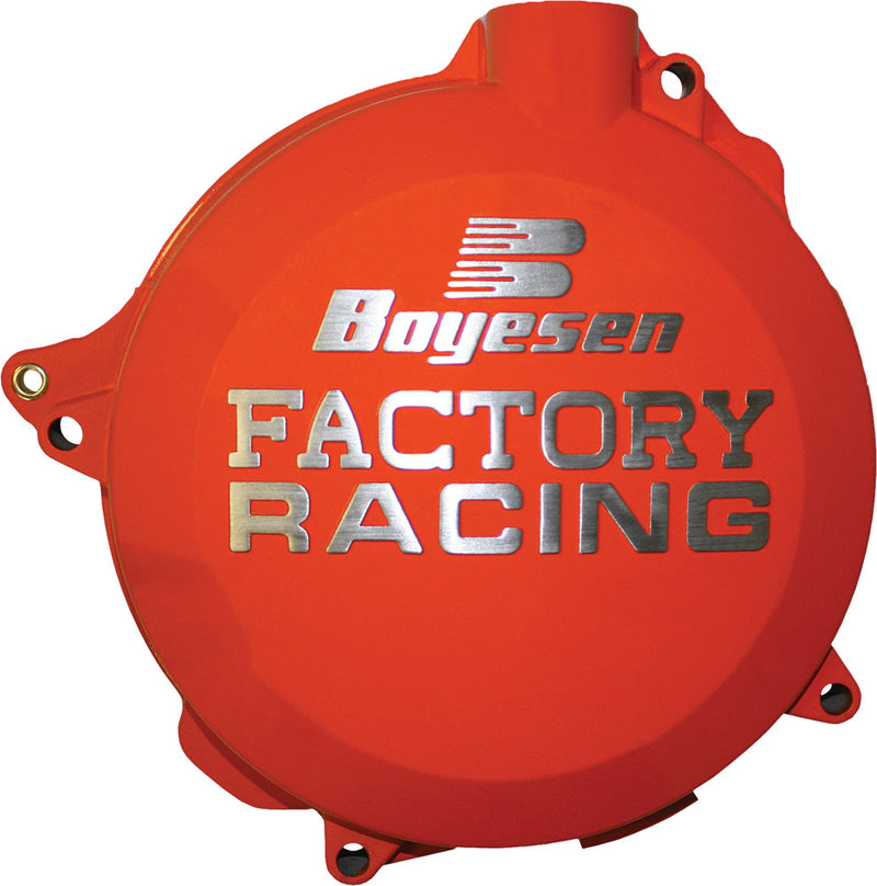 Boyesen Factory Racing Clutch Cover Orange - CC-46O KTM SX 85 2006-2017