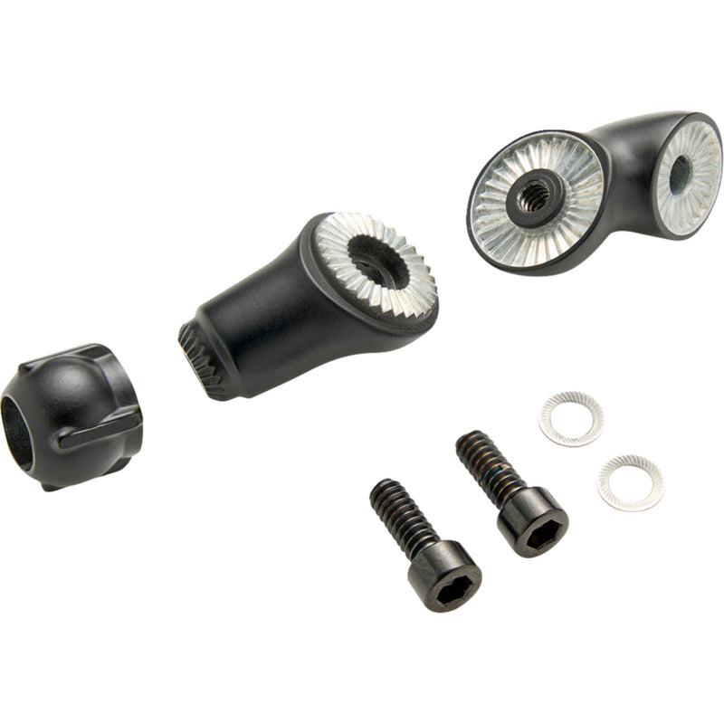 Ciro Gen 2 Perch Mount Adjustable Joint Black - 50153 For Harley Motorcycles 1994-2026