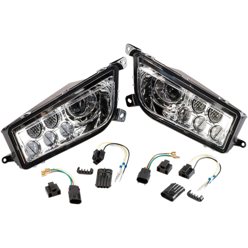 Moose Offroad Headlight - 100-3352-PU Polaris UTVs 2014-2020