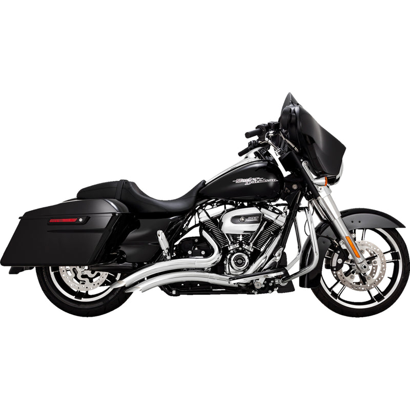 Vance & Hines Big Radius 2-Into-2 Exhaust System - 26373 For Harley Touring 2017-2025