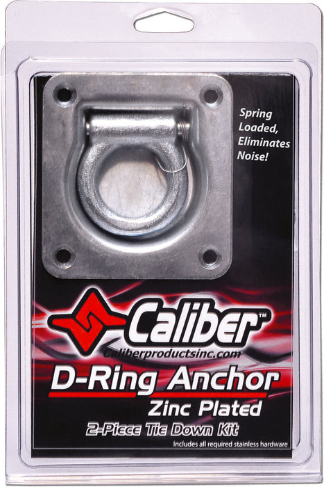 Caliber 42-5022 13520 ZINC COATED TRAILER D-RING KIT