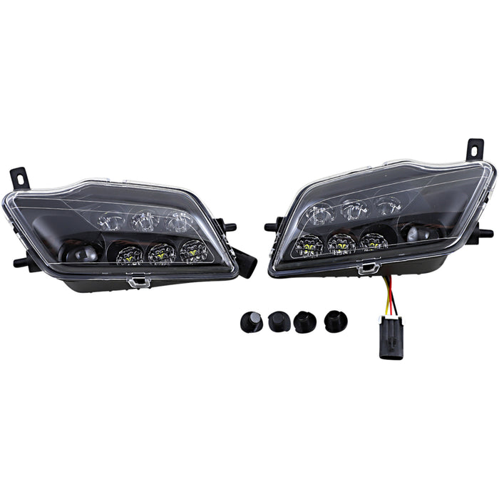 MOOSE OFFROAD 2001-2329 400-1207-PU LED Headlight pioneer - clear