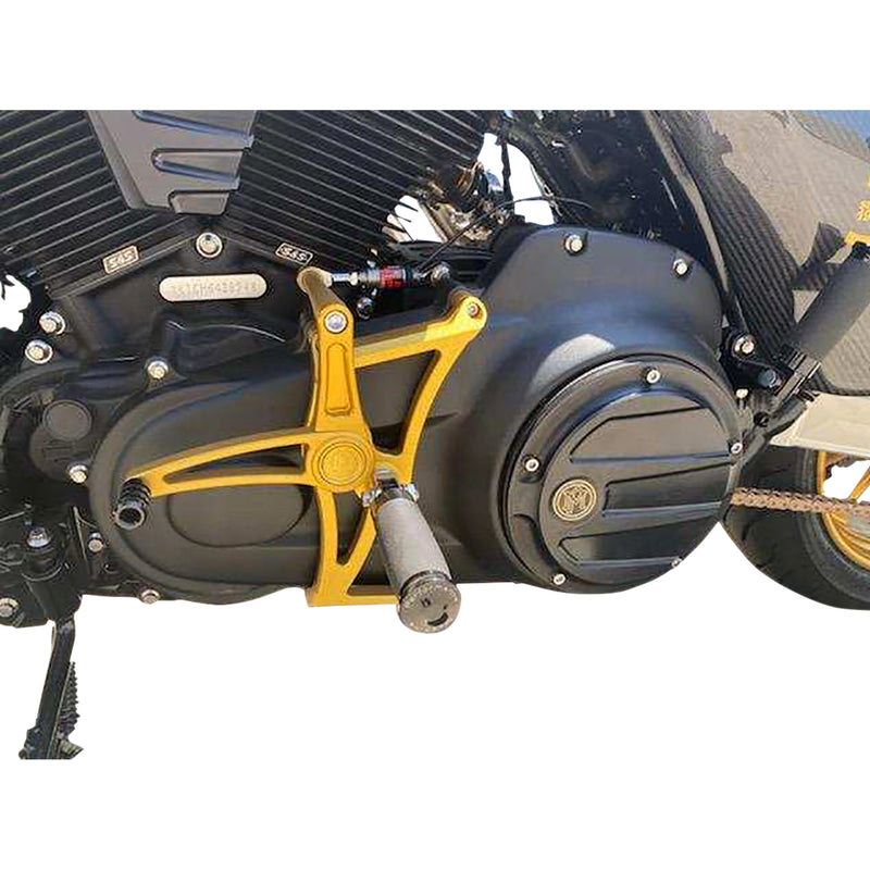 Performance Machine (pm) Mid Control - 0035-1175M-SMG For Harley Touring 2017-2021