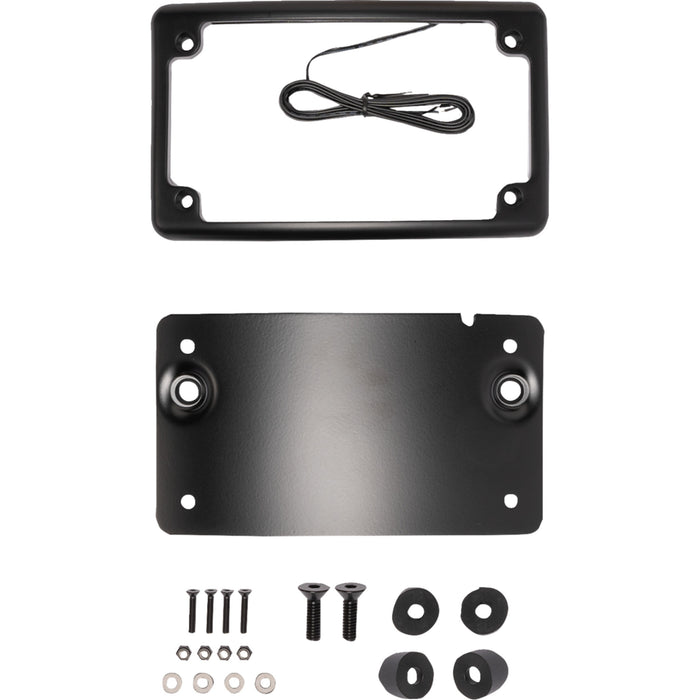 KODLIN MOTORCYCLE 2030-2160 KUS20100 License Plate Kit - Curved - Black