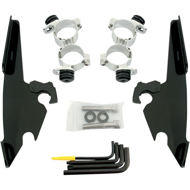 Memphis Shades Trigger Lock Mounting Kit - MEB1986 For Harley Sportster Forty-Eight 2010-2015
