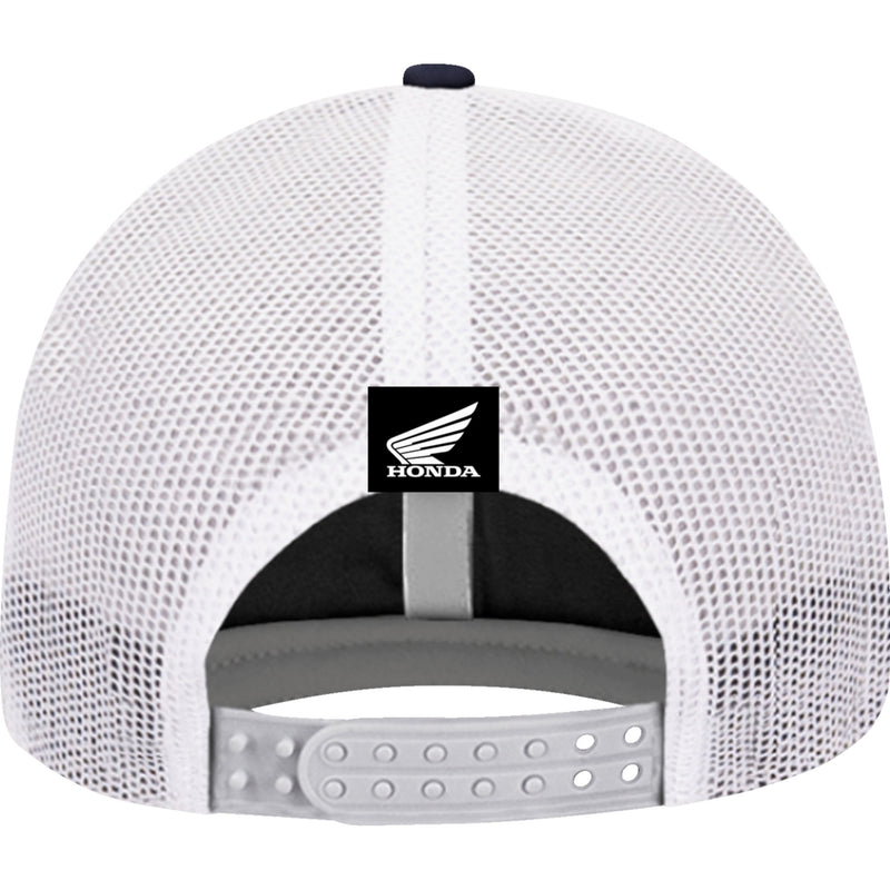 HONDA APPAREL 2501-4470 LEM25-H48 Honda Wing Trucker Hat black/white