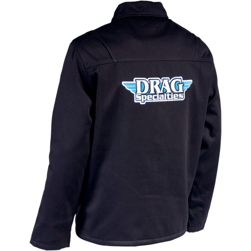 THROTTLE THREADS 3001-0264 DRG19J28BK3R Drag Specialties Shop Jacket black - 3xl