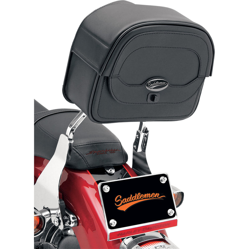 SADDLEMEN 3503-0049 3503-0049 Large Cruis'n™ Sissy Bar Bag black