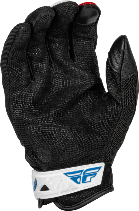 Fly Racing 476-4127S 476-4127S COOLPRO FORCE GLOVES BLACK/WHITE/RED SM