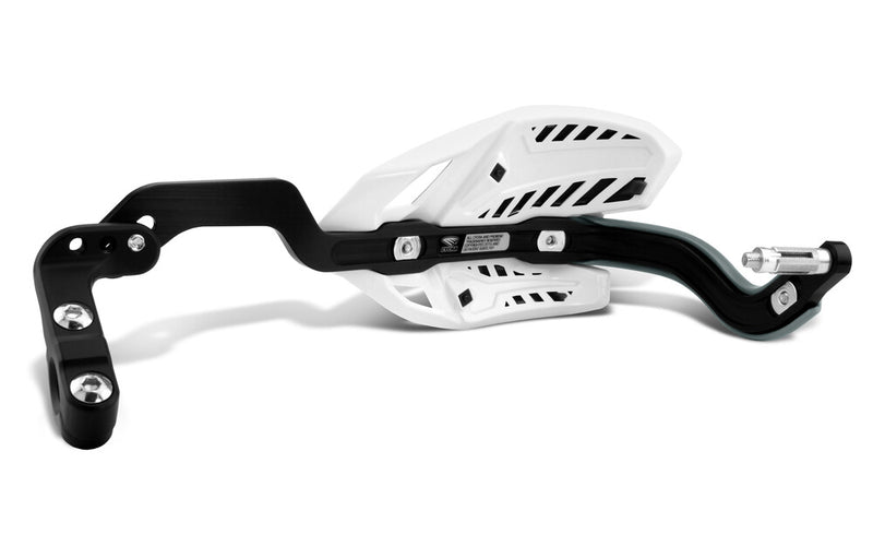 Cycra 714-1586 1CYC-7407-12X CRM WRAP AROUND HANDGUARDS 7/8" CLAMP - WHITE/BLACK