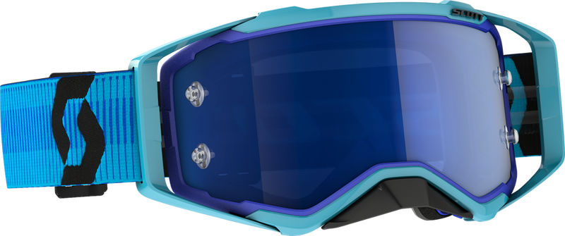 Scott 51-5456 272821-1034349 PROSPECT GOGGLE BLUE/BLACK W/BLUE CHROME WORKS