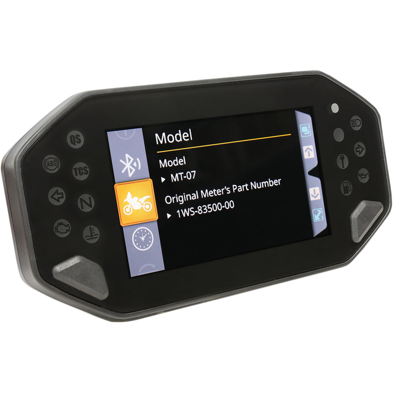 KOSO NORTH AMERICA 2210-0567 BA081000 RX-4 Multifunction Speedometer/Tachometer TFT Multifunction Meter - RX-4 - Yamaha - MT-07 | MT-09