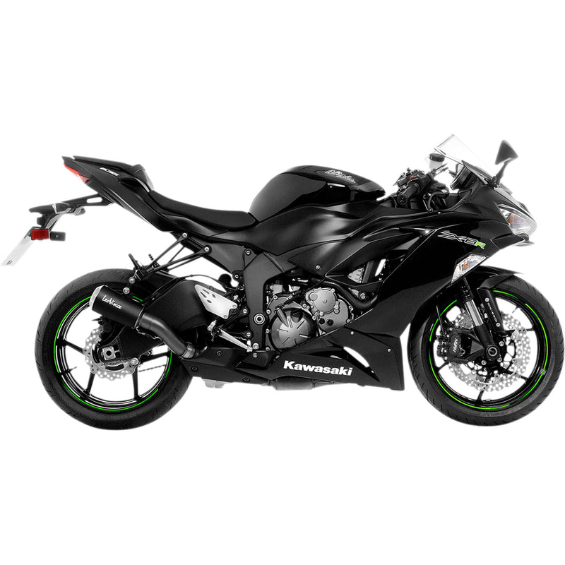 Leovince LV-10 Black Muffler - 15233BU Kawasaki Ninja 2009-2025