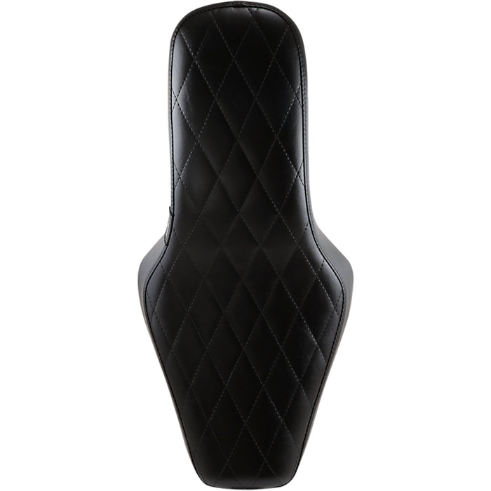 LE PERA 0804-0592 LK-076DM Cobra Full-Length Seat - Diamond - Black - XL '04-'22