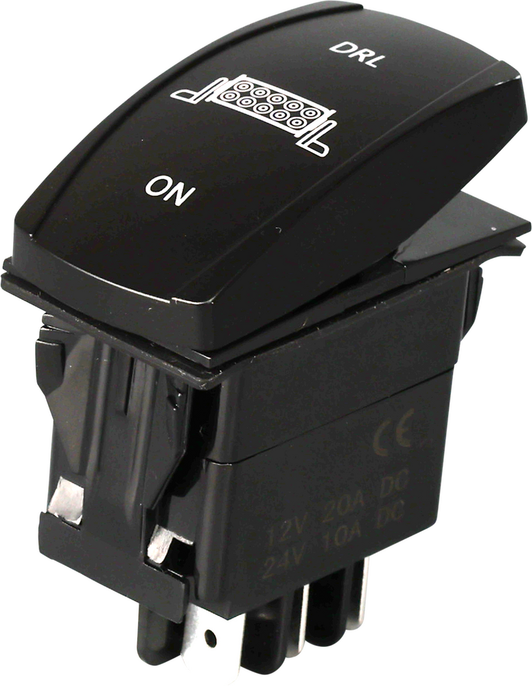 Open Trail 459-19098 SM106-032 DRL 3 POSITION LED SWITCH PRO BACKLIT