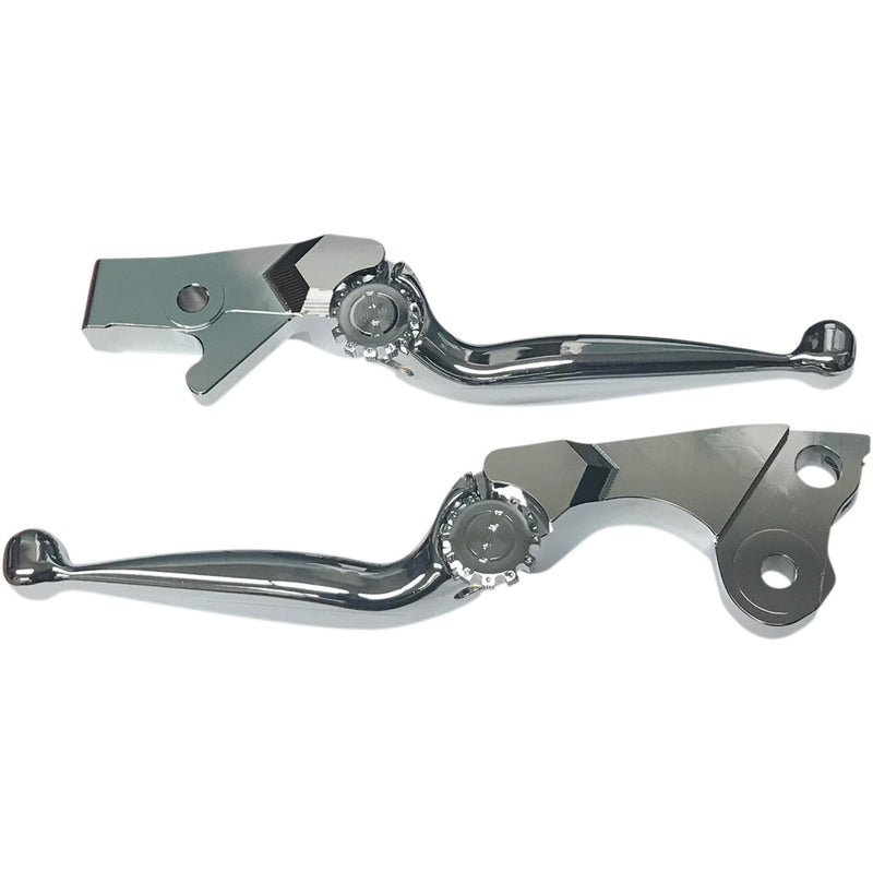 PSR Journey Adjustable Lever Set Chrome - 17-00601-20 For Indian 2018-2025