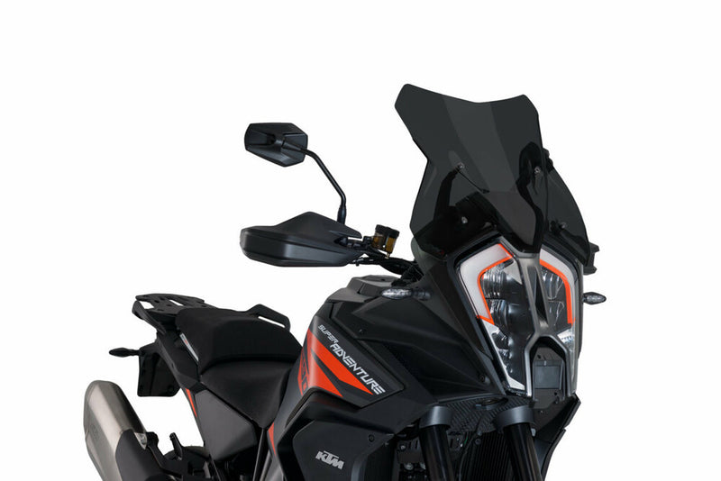 Puig Hi-Tech Parts Windscreen Touring Dark Smoke - 20422F KTM 1290 Super Adventure 2021-2024