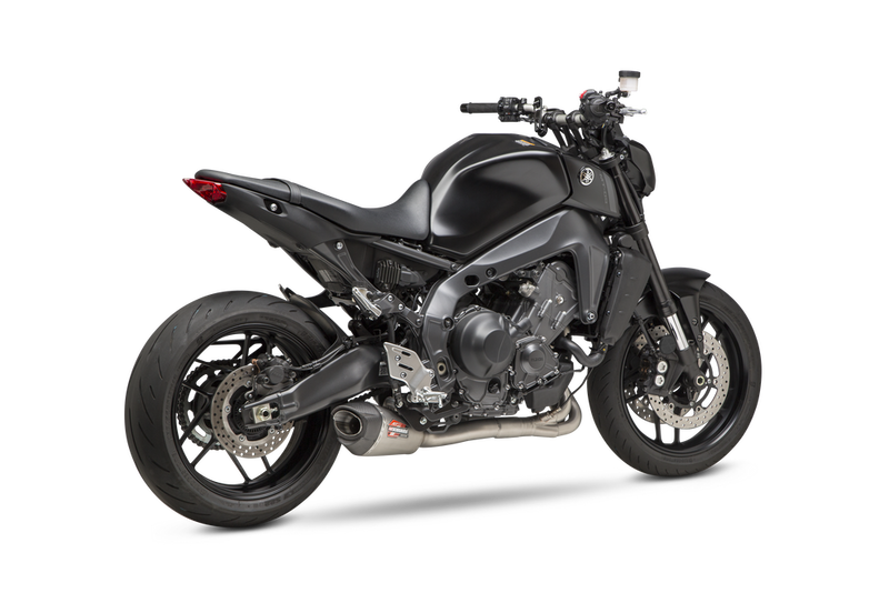 Yoshimura 960-2514 13992AP521 EXHAUST RACE AT2 FULL SYSTEM SS/SS/CF YAM