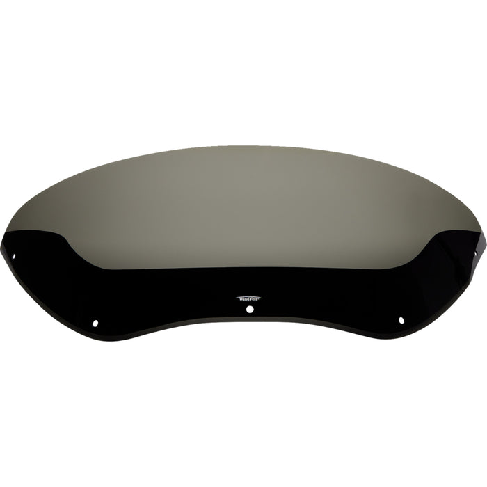 WIND VEST 2310-0296 62-8040 Replacement Acrylic Windscreen - Windshield - Dark Smoke - 8" - FLTR