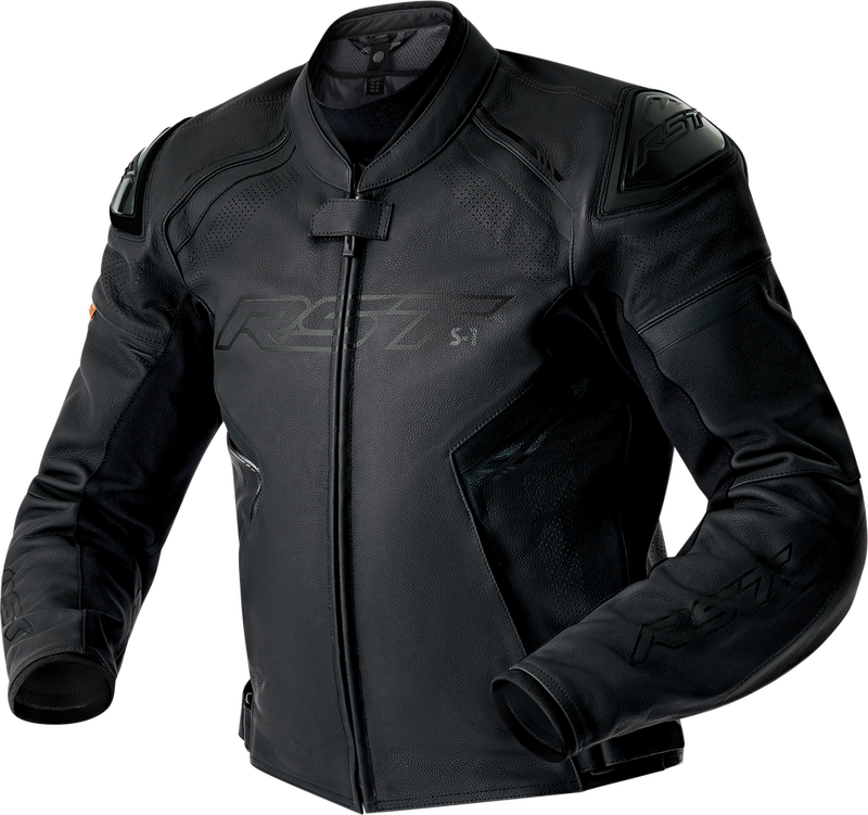 Rst 556-3605038 103605BLK-38 S1 D3O LEATHER JACKET BLACK XS