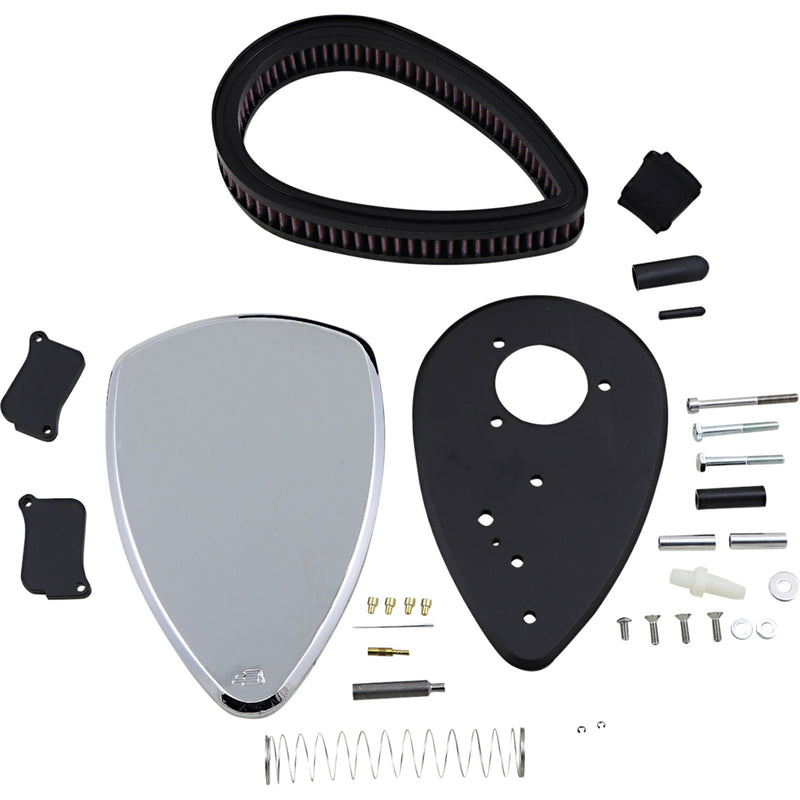 Baron Big Air Kit (BAK) Smooth Air Cleaner - BA-2061-00 Honda VTX1300C / VTX1300S / VTX1300R 2002-2009